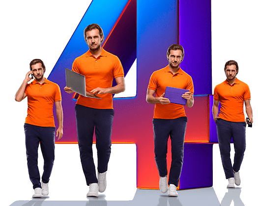 Великолепная четверка Ростелеком в деревня Старые Параты (Республика Марий Эл)